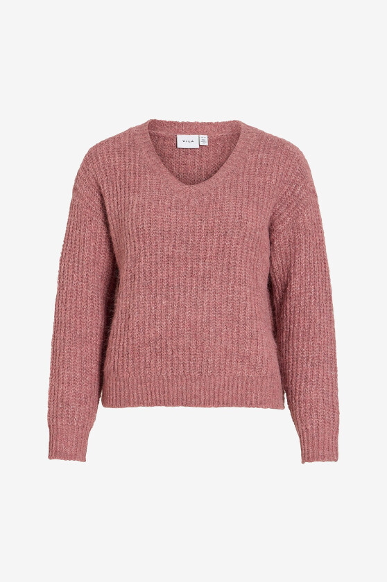 Genser mpe V-Neck L/S Knit Top-Noos - Lilla
