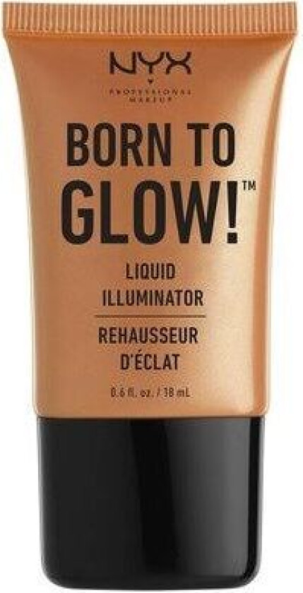 NYX PROFESSIONAL MAKEUP Born To Glow Liquid Illuminator Pure Gold