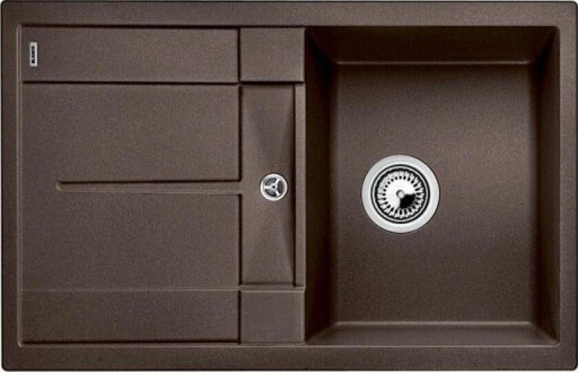 Metra 45S UX kjøkkenvask, 78x50 cm, brun