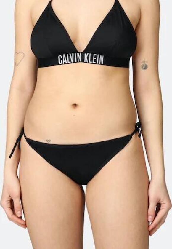 Calvin Bikini Bottom - String Side Tie Cheeky Hvit Female S