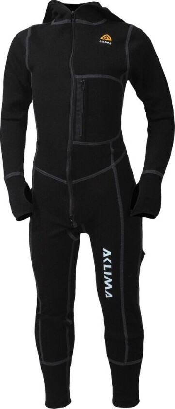 Bilde av WarmWool Overall Junior JetBlack 140