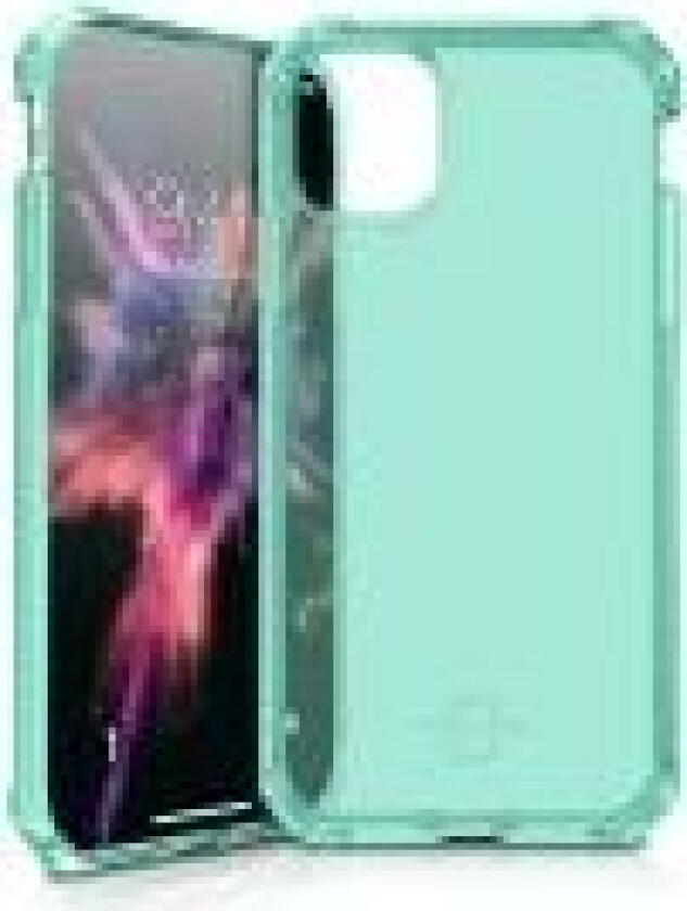 ITSKINS SPECTRUM CLEAR cover til iPhone 11 Pro Max / XS Max®. Tiffany grøn