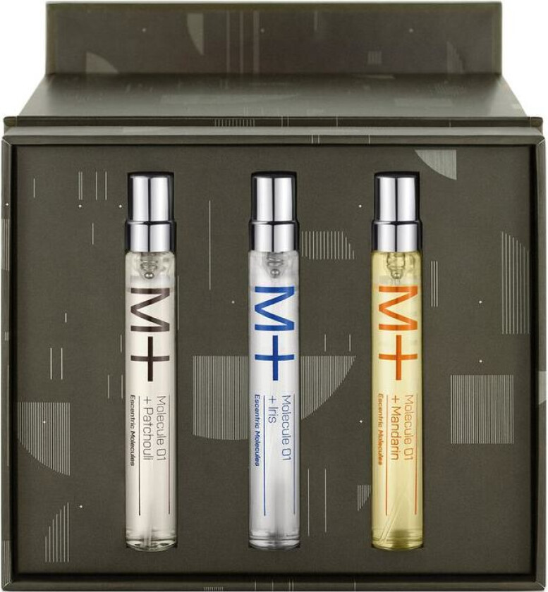 M+ Patchouli, Iris, Mandarin 3x8.5 ml Discovery Set