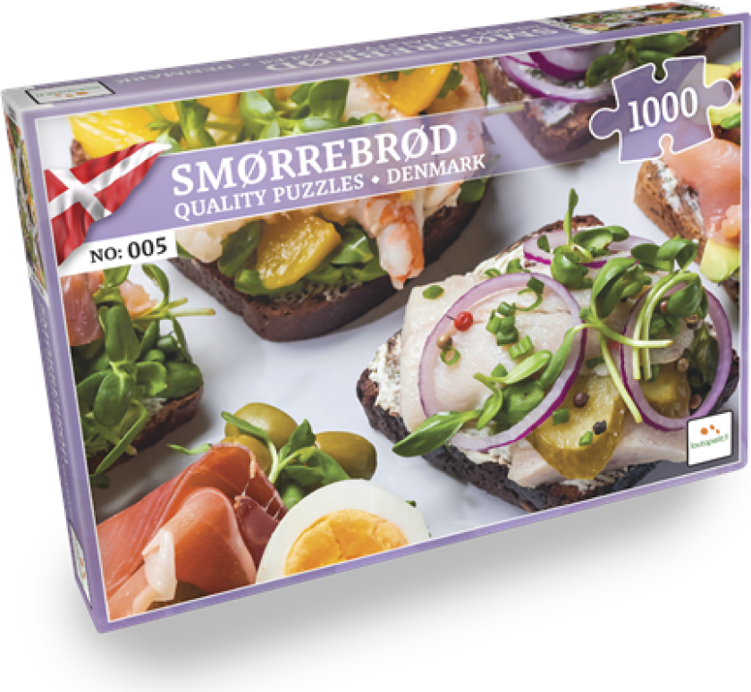 Nordic Quality Puzzles - DA:005 - Smørrebrød (1000