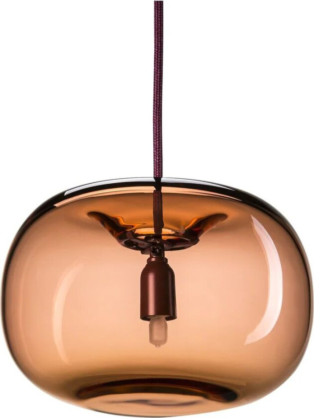 Pebble Knubbig Oxblod/Glass