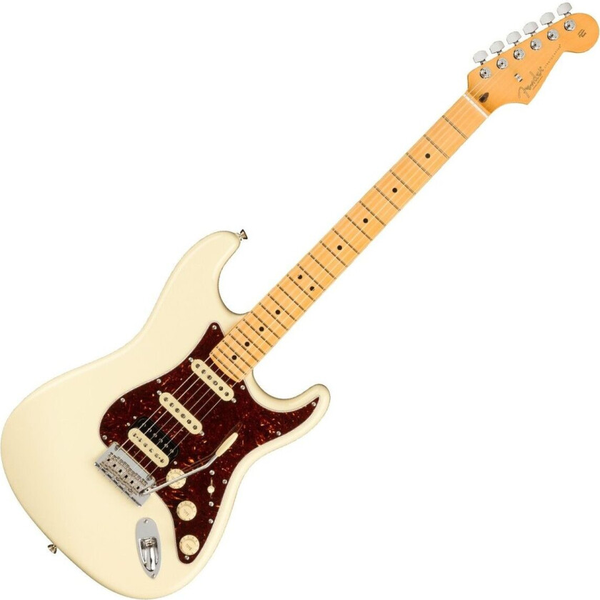 American Pro II Stratocaster HSS MN Olympic White