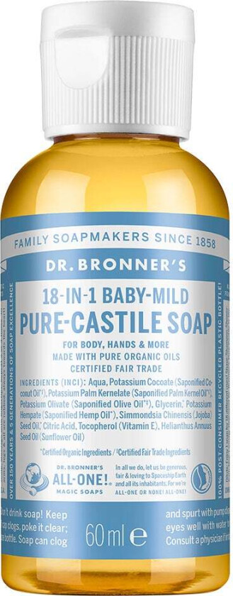 Magic Soaps Baby Mild, 60 ml Bad- & Dusjkrem