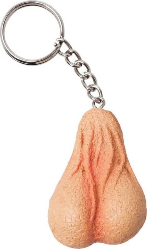 Nøkkelring Et par baller - Nøkkelholder Prank Testicles Fun