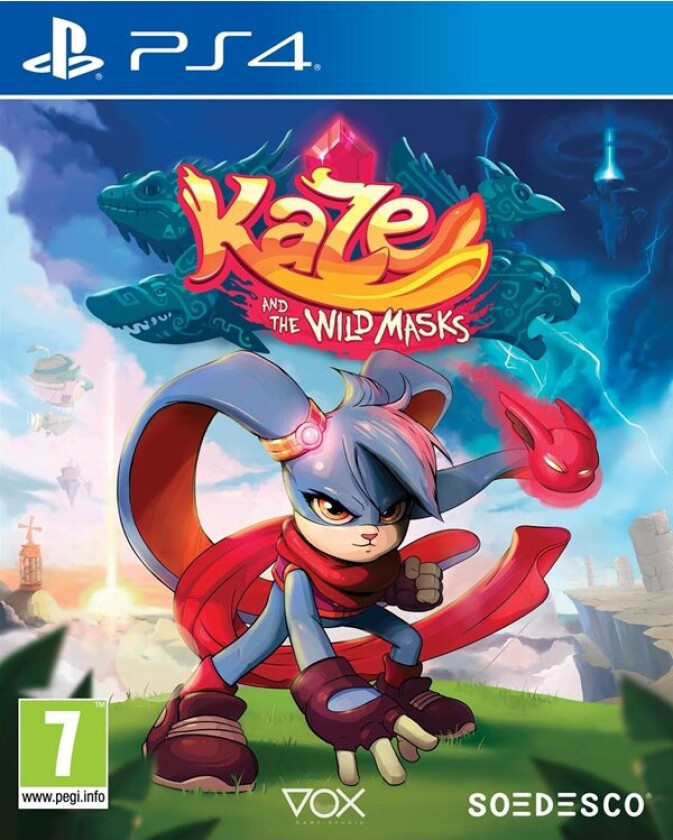 Kaze and the Wild Masks - Sony PlayStation 4 - Platformer