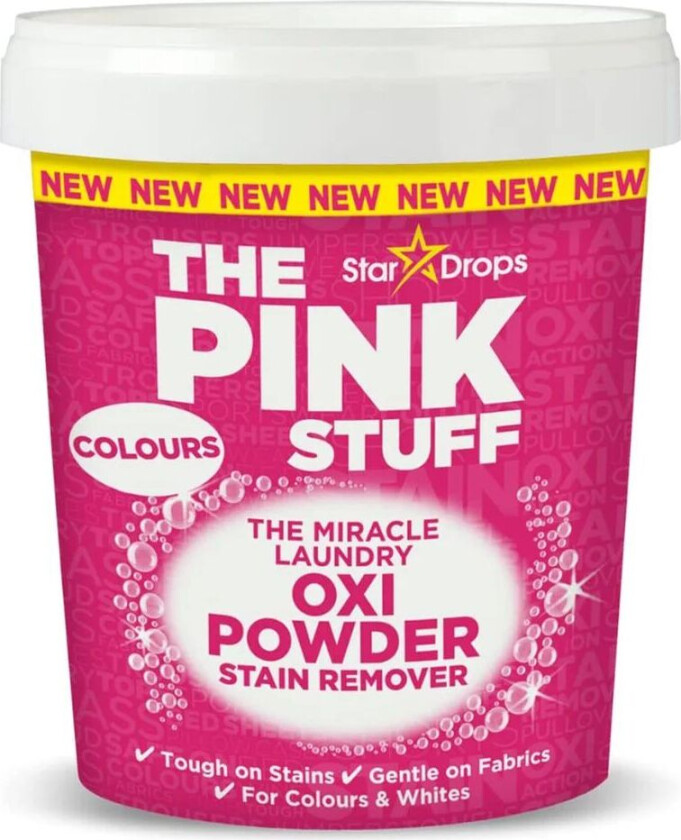 Miracle Laundry Oxi Powder Stain Remover, 1200 g  Vaskemiddel & Tøymykner