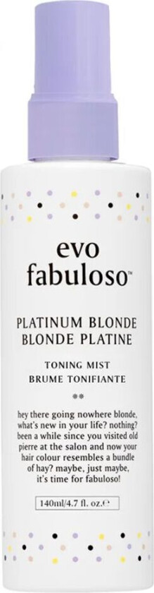 Platinum Blonde Toning Mist, 140 ml  Hårstyling