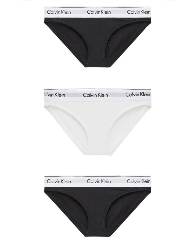 Bilde av Bikini Briefs 3-pack Black/White - XS   3 stk.