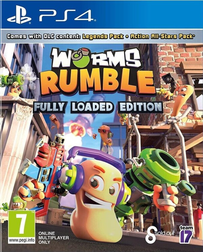 Worms Rumble - Fully Loaded Edition - Sony PlayStation 4 - Action