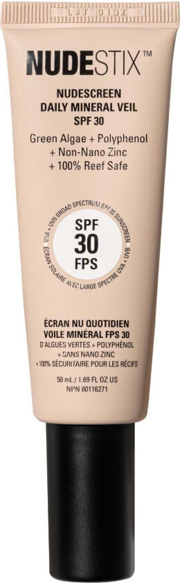Nudestix Nudescreen Daily Mineral Veil SPF30 Warm 50ml