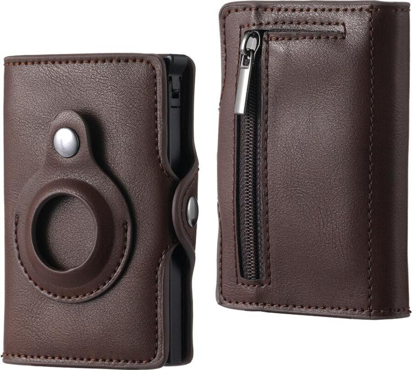 Automatisk kortholder lommebok lomme for airtag rfid beskyttelse