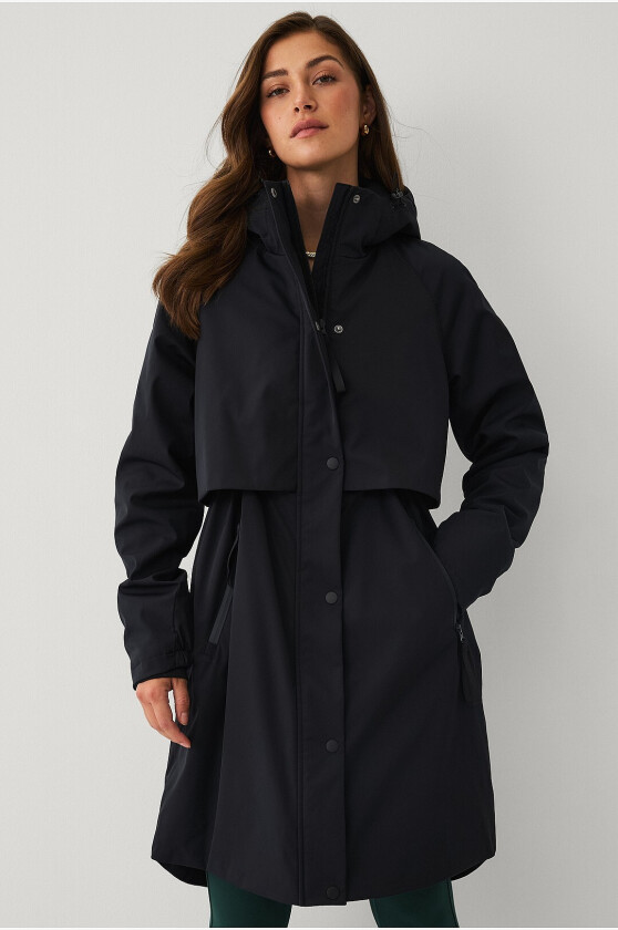 Parka WR Padded Parka - Svart