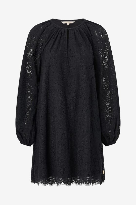 Blondekjole Lace Shift Dress - Svart