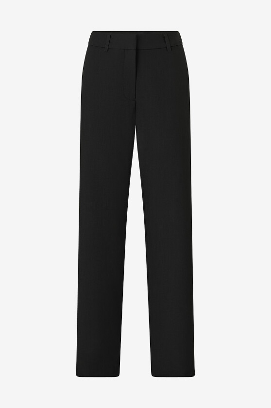 Dressbukser viEmmi RW Straight Pant - Svart