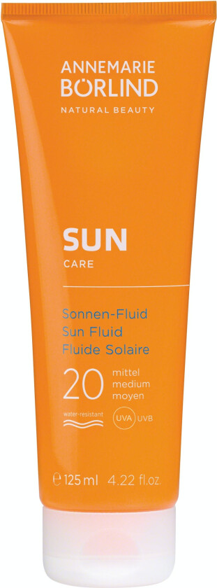 Annemarie Börlind Sun Fluid, 125 ml Annemarie Börlind Solbeskyttelse til kropp