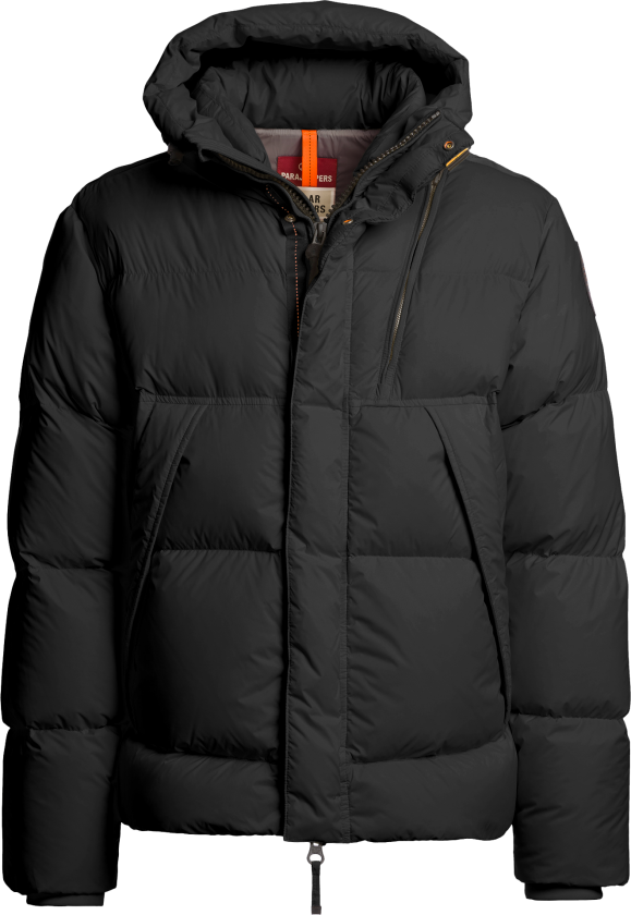 Men's Cloud Hooded Down Jacket Black