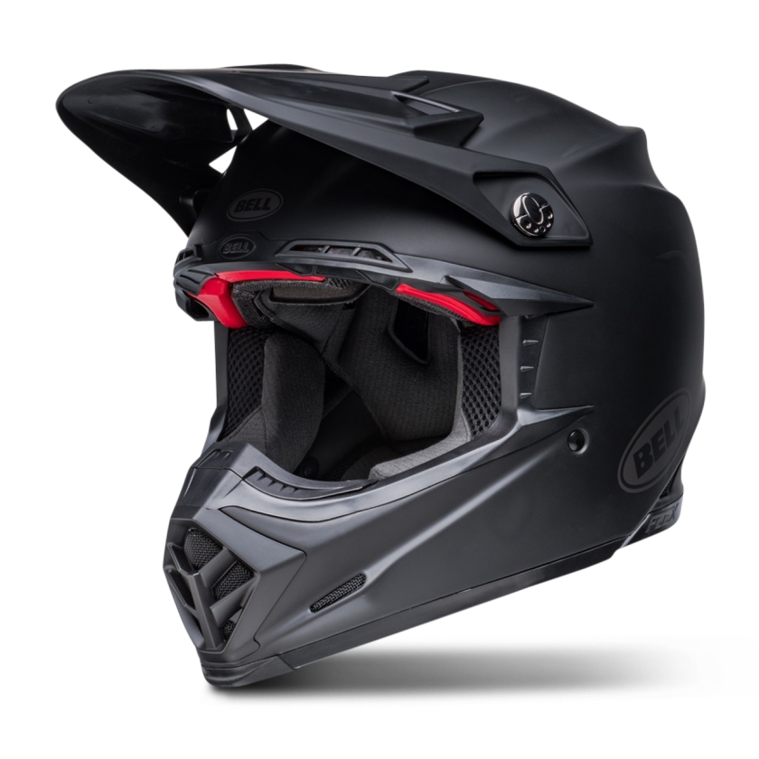 Crosshjelm BELL Moto-9S Flex MattsvartXS