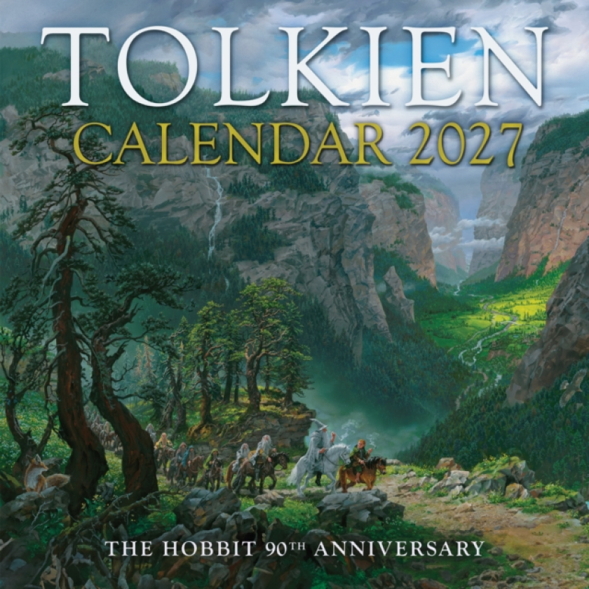 Tolkien Kalender 2027 : The Hobbit 90th Anniversary