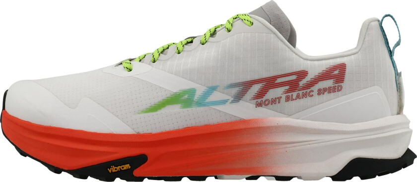 Altra Mont Blanc Speed M Herre Hvit/Rød US 8 | Terrengsko
