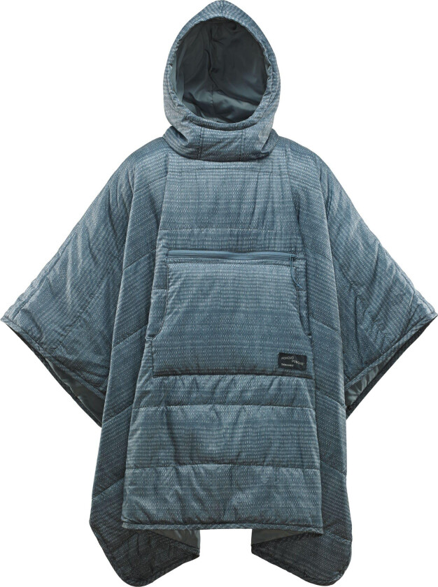 Therm-A-Rest Honcho Poncho Blue Woven Print OS