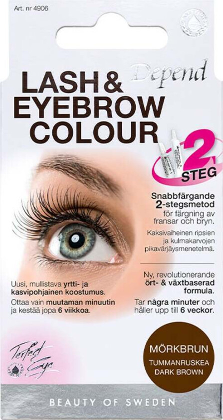 Lash And Eyebrow Colour Dark Brown