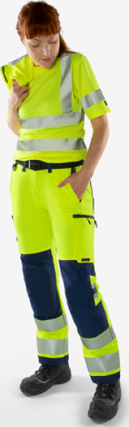 HiVis Grønne stretchbukser for kvinner