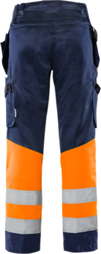 HiVis Grønn håndverkerbukse kl