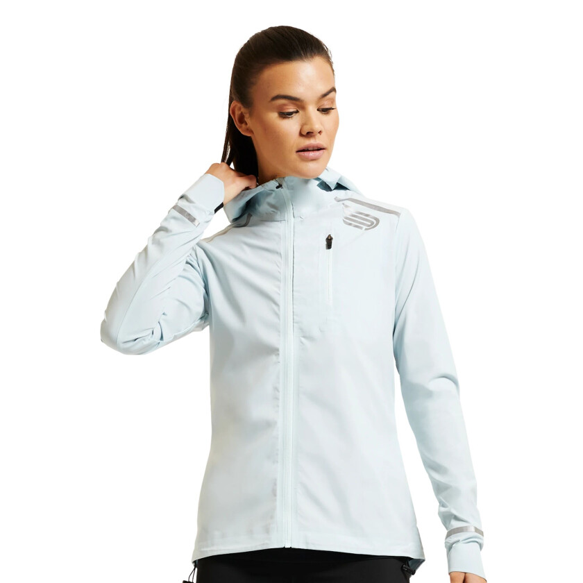 Ecolite Run Jacket, løpejakke dame CLOUD