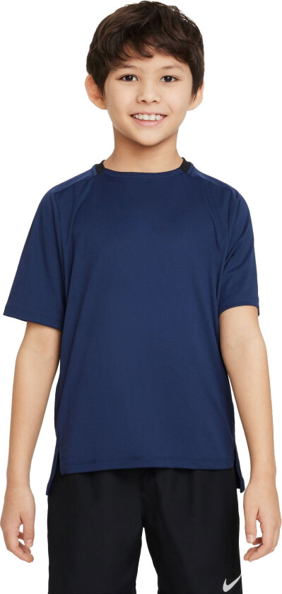 Dri-Fit Multi Tech T-Shirt Junior Midnight Navy/Black XS (7-8)