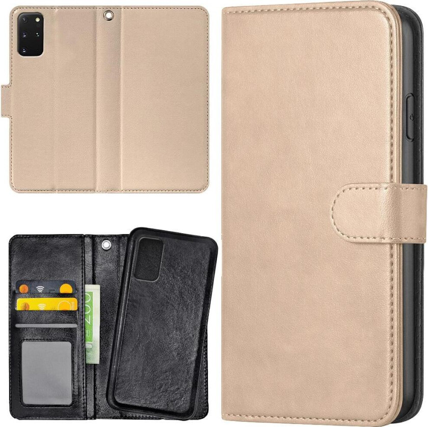 Samsung Galaxy S20 Plus - Lommebok Deksel Beige
