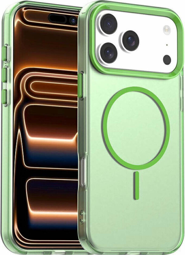 iPhone 18 Pro Max / 17 Pro Max EIDERWOOD Hybrid Plast Deksel - MagSafe Kompatibel - Grønn