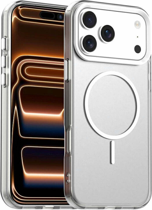 iPhone 18 Pro Max / 17 Pro Max EIDERWOOD Hybrid Plast Deksel - MagSafe Kompatibel - Hvit