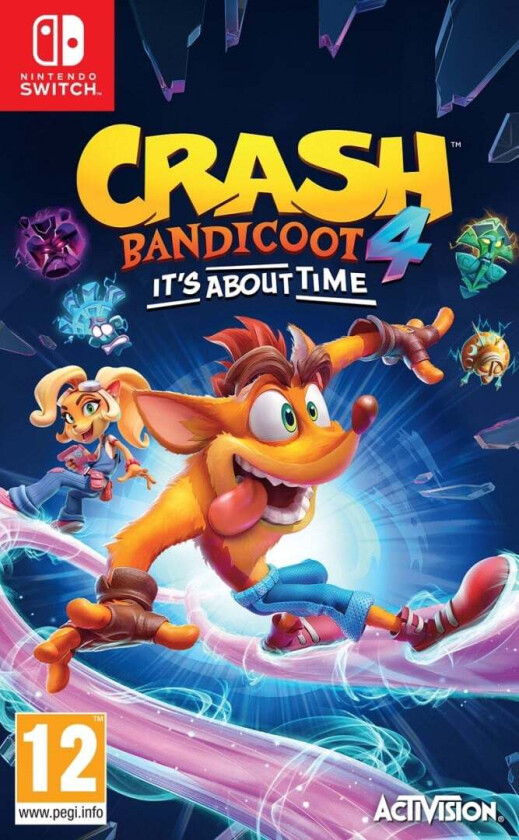 Crash Bandicoot 4: It's About Time - Nintendo Switch - Platformer