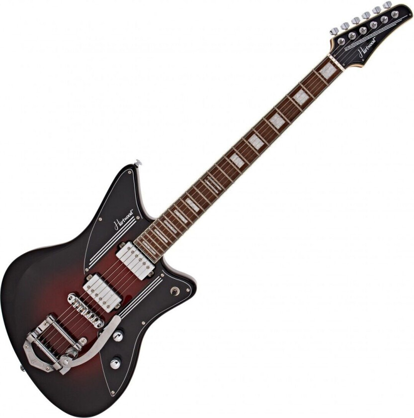 Charger Vibrato Electric Guitar Cigar Burst