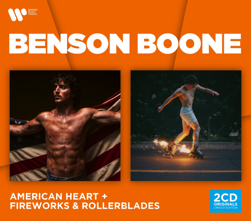 Benson Boone American Heart + Fireworks and Rollerblades CD