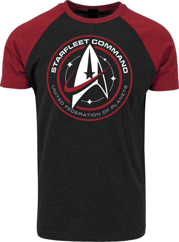T-skjorte - Starfleet Command - S til 5XL - Herrer - flerfarget