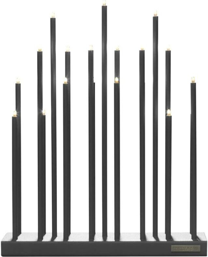 Bilde av elektrisk lysestake grey