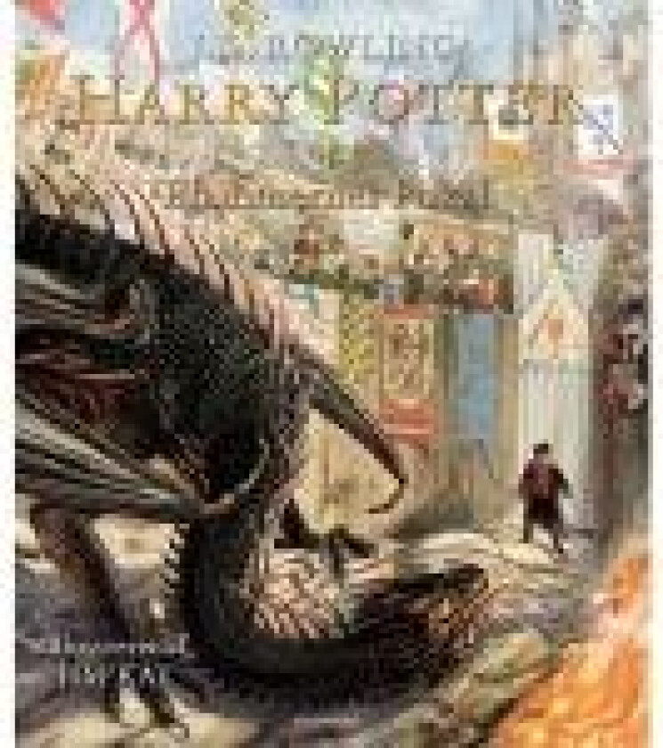 Harry Potter Illustreret 4 - Harry Potter og Flammernes Pokal J. K. Rowling Språk: Dansk
