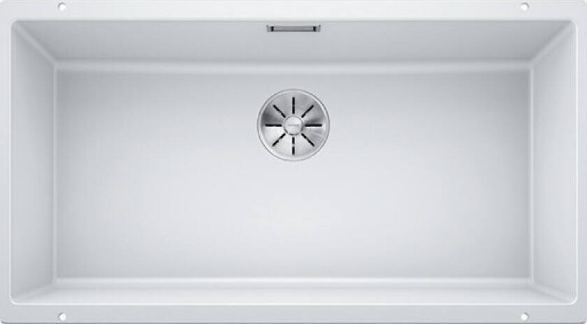 Subline 800-U kjøkkenvask, 83x46 cm, hvit