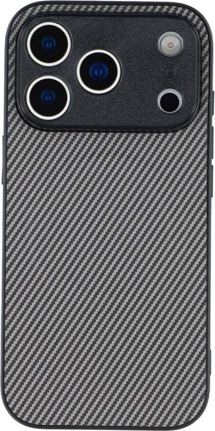iPhone 18 Pro Max / 17 Pro Max EIDERWOOD Hybrid Carbon Deksel - MagSafe Kompatibel - Grå