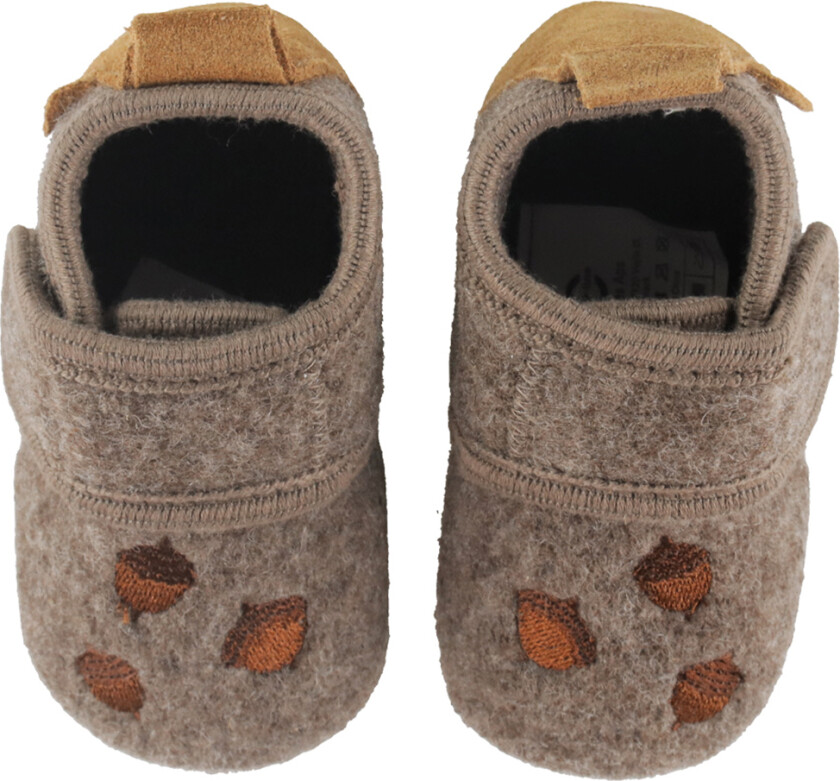 Tøfler - Prewalker Ull - Eikenøtt - - 27/28 - Tøfler