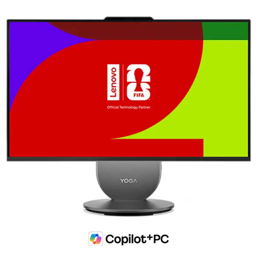 Yoga AIO 27 (Ultra 7-Windows 11 Pro-32GB-1TB) Intel® Core™ Ultra 7 356H Processor (E-cores up to 3.50 GHz P-cores up to 4.70 GHz)/Windows 11 Pro 64/1 TB SSD TLC