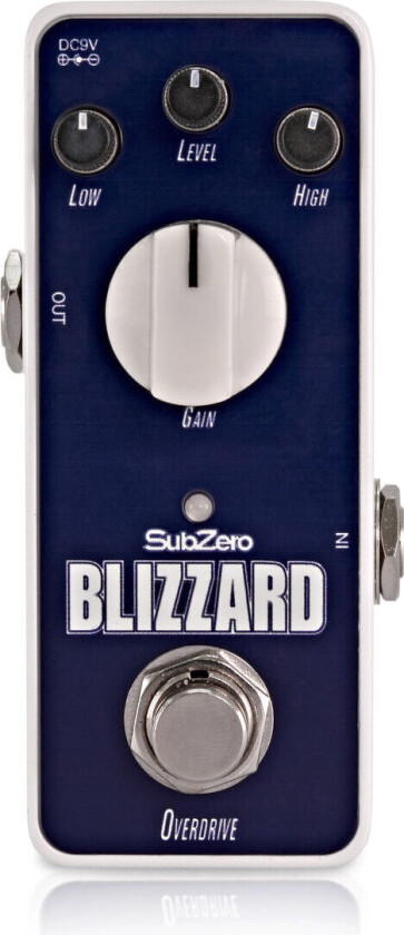 Blizzard Overdrive Mikrogitarpedal