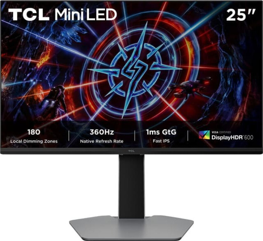 25P2A Pro 25'' IPS/QHD/360Hz/1ms/HAS PC-skjerm