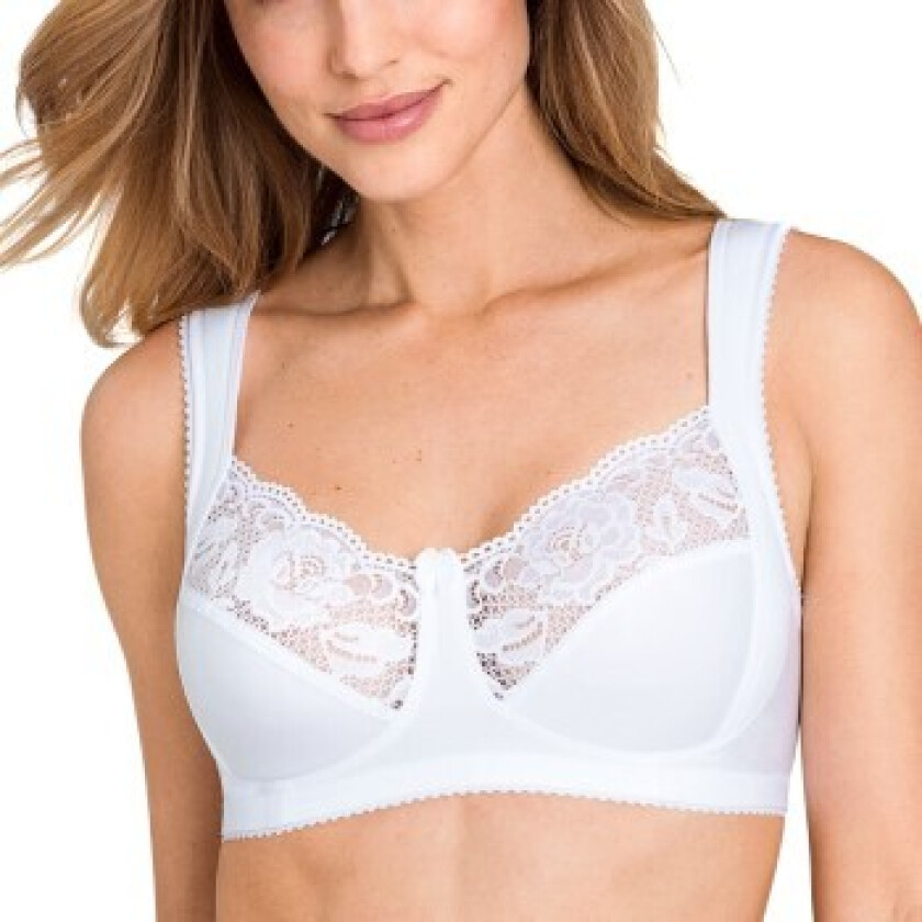 Miss Mary Lovely Lace Soft Bra BH Hvit H 95 Dame