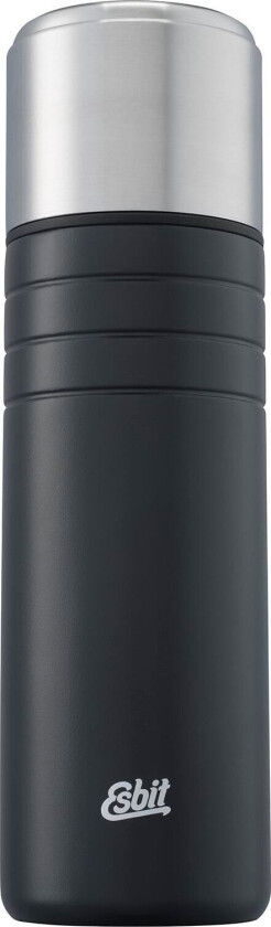 MAJORIS Stainless Steel Vacuum Flask 1000 ml 1 L, Black